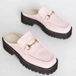 Intentionally Blank Kowloon Lug Sole Loafer Mule